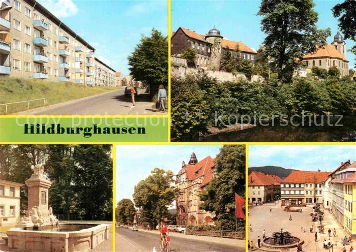 Hildburghausen Neubaugebiet An der Alten Stadtmauer Leninallee Markt