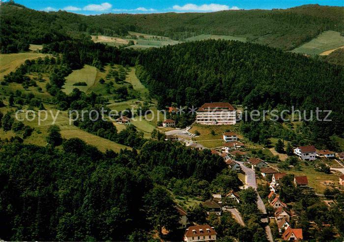 Bad Sooden-Allendorf Fliegeraufnahme Sonnenberg Sanatorium