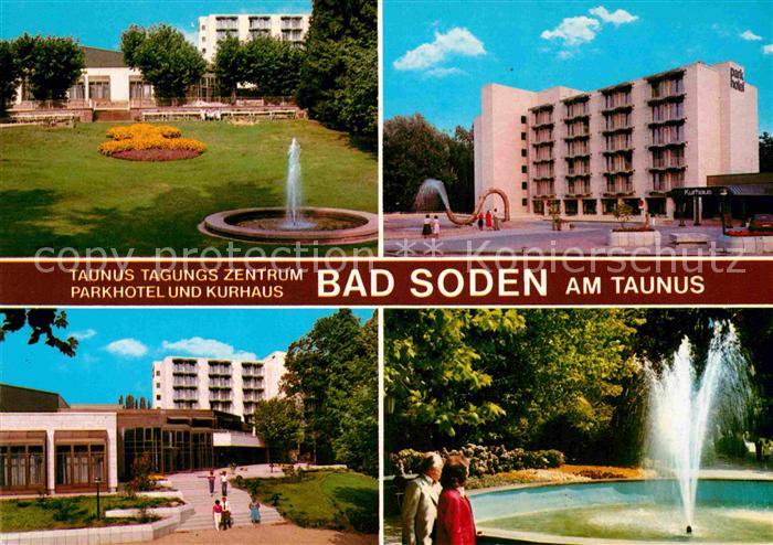 Bad Soden Taunus Taunus Tagungs Zentrum Parkhotel Kurhaus Brunnen
