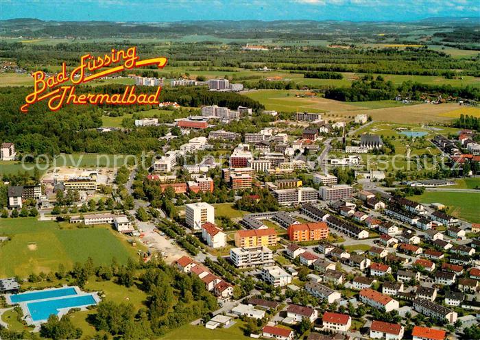 Bad Fuessing Fliegeraufnahme Thermalbad