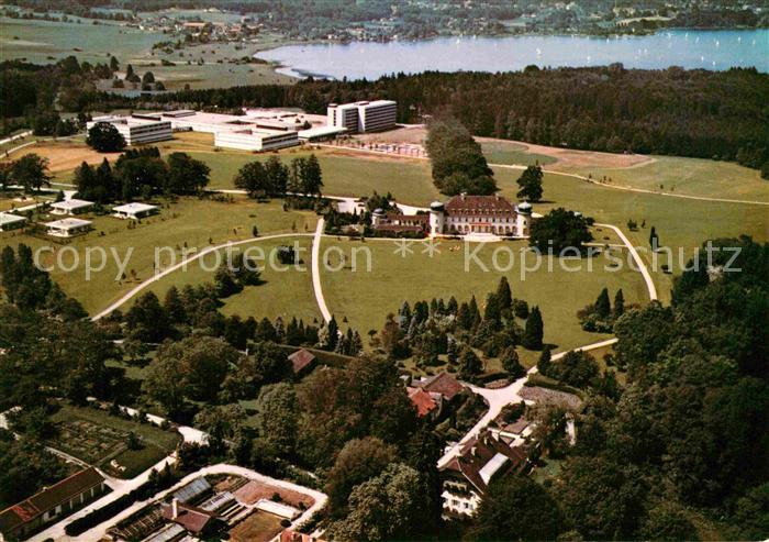 Bernried Starnberger See Fliegeraufnahme Klinik Hoehenrie