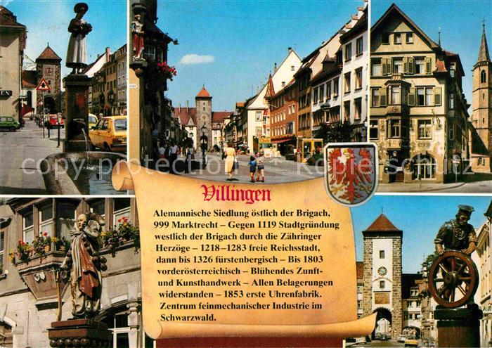 Villingen-Schwenningen Denkmal Brunnen Stadttor