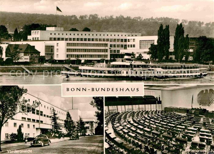 Bonn Rhein Bundeshaus