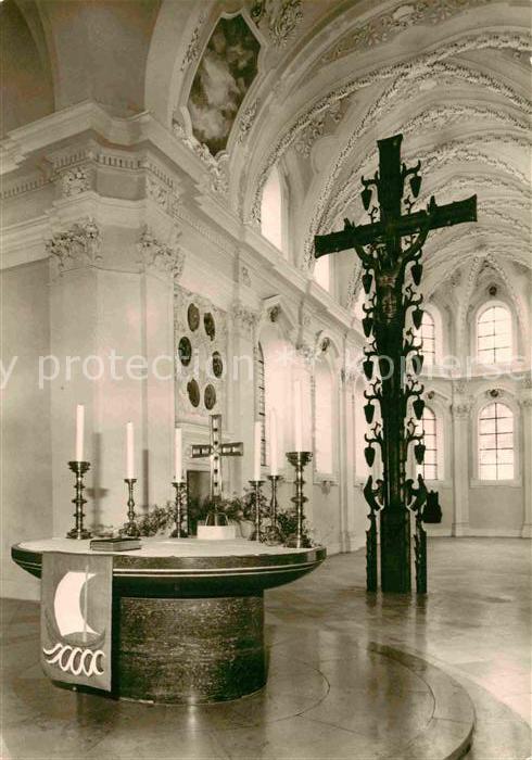 NueRNBERG  CITY Sankt Egidienkirche Altar mit Ostchor