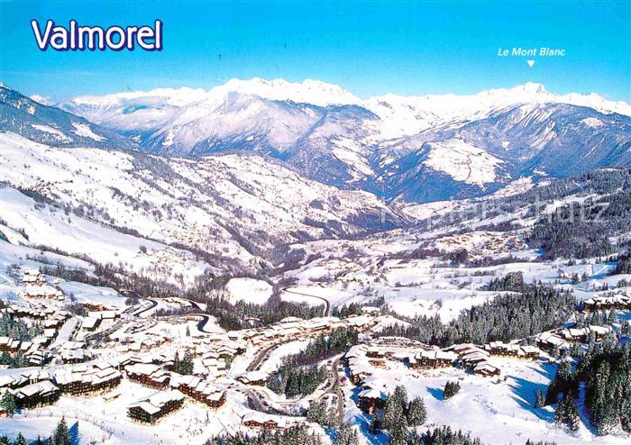 Valmorel Savoie Fliegeraufnahme
