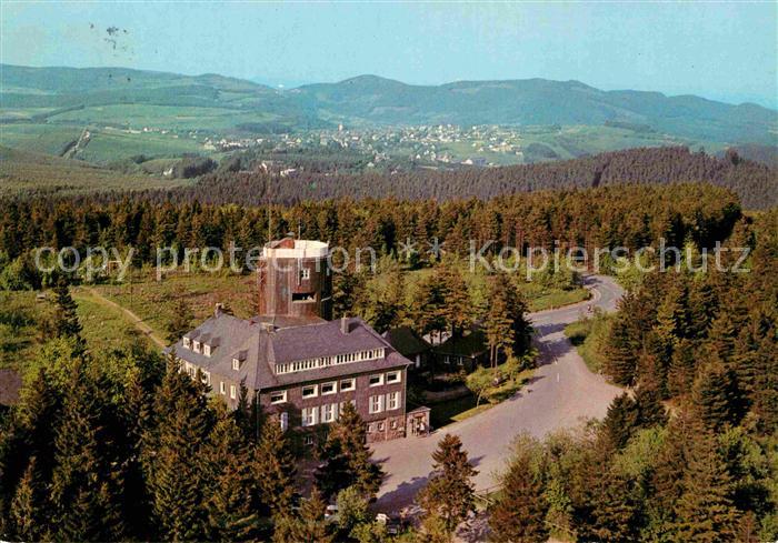 Winterberg Hochsauerland Fliegeraufnahme Astenturm