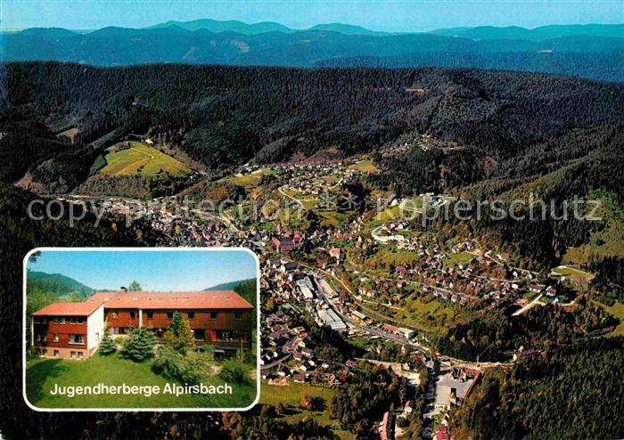 Alpirsbach Fliegeraufnahme Jugendherberge