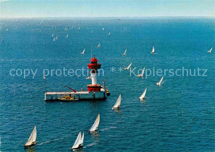 KIEL  CITY Fliegeraufnahme Leuchtfeuer