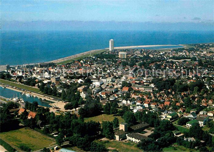 Buesum Nordseebad Fliegeraufnahme