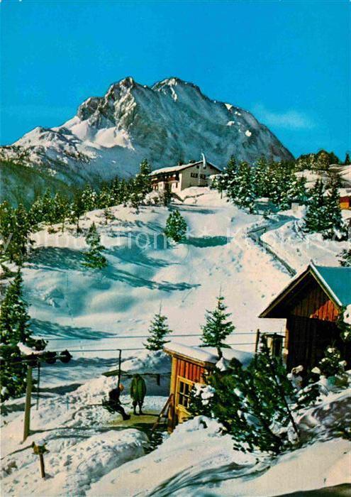 Mittenwald Bayern Skilift Sankt Anton