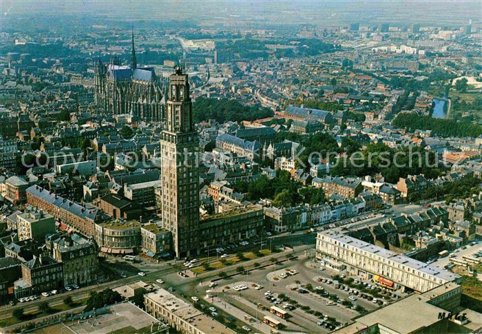 Amiens Fliegeraufnahme Perrel Turm Dom