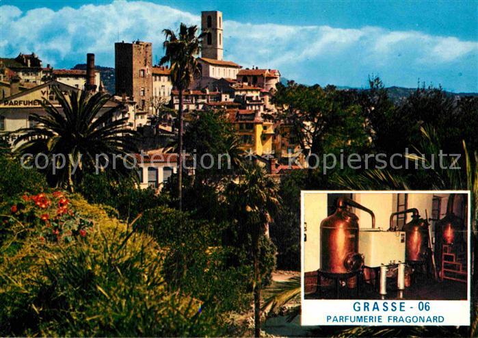 Grasse Alpes Maritimes Teilansicht Parfumerie