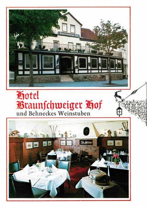 Bad Harzburg Hotel Braunschweiger Hof und Behneckes Weinstuben