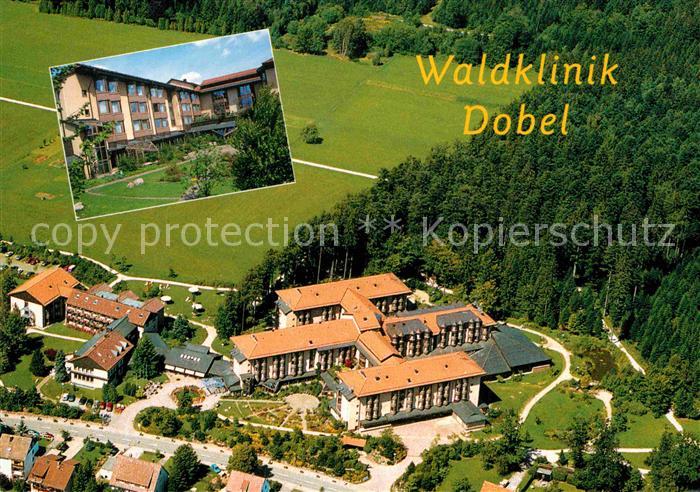 Dobel Schwarzwald Waldklinik Fliegeraufnahme