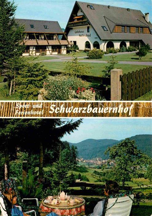 Winden Elztal Sport und Ferienhotel Schwarzbauernhof Terrasse