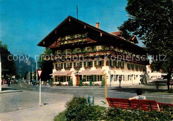 OBERAMMERGAU Bayern Hotel Wolf