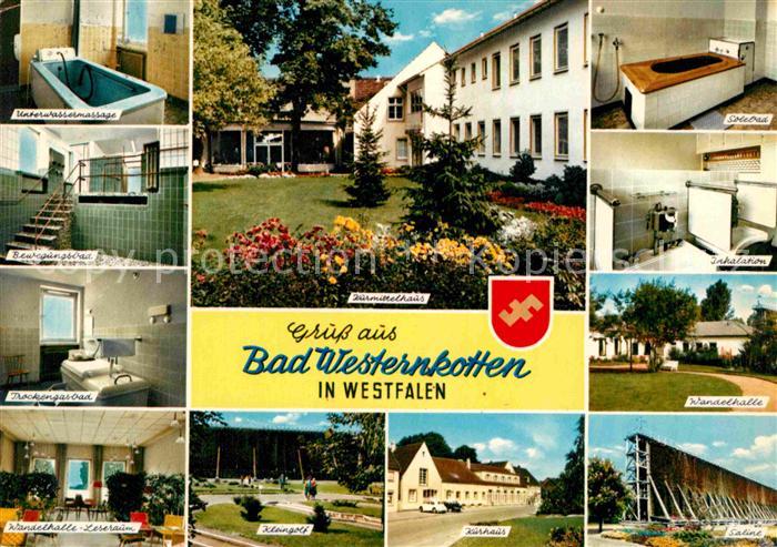 Bad Westernkotten Bewegungsbad Kurmittelhaus Solebad Inhalation Wandelhalle Lese