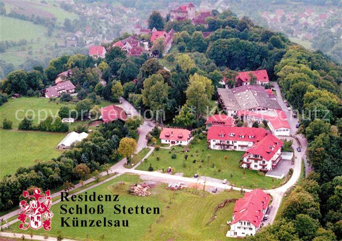 Kuenzelsau Schloss Stetten Fliegeraufnahme