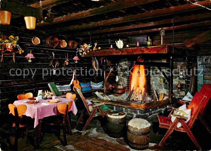 Zell See Blaickners Sonnalm Kaminecke des Berghotels