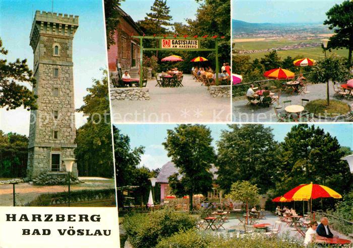 Bad Voeslau Gaststaette am Harzberg Aussichtsturm Gartenterrasse