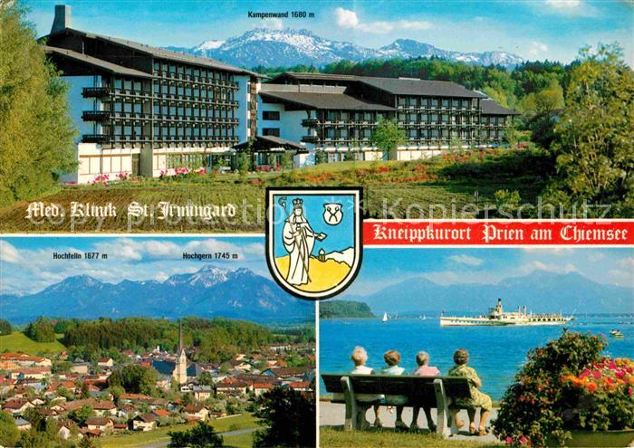 Prien Chiemsee Med Klinik St Irmingard Hochfelln Hochgern Faehrschiff