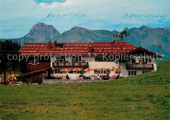 Bayrischzell Berggasthof Oberes Sudelfeld Wendelstein