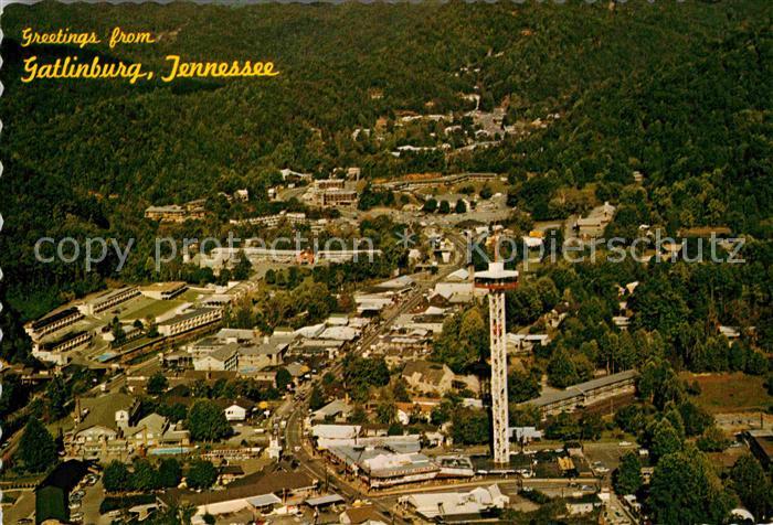 Gatlinburg Fliegeraufnahme