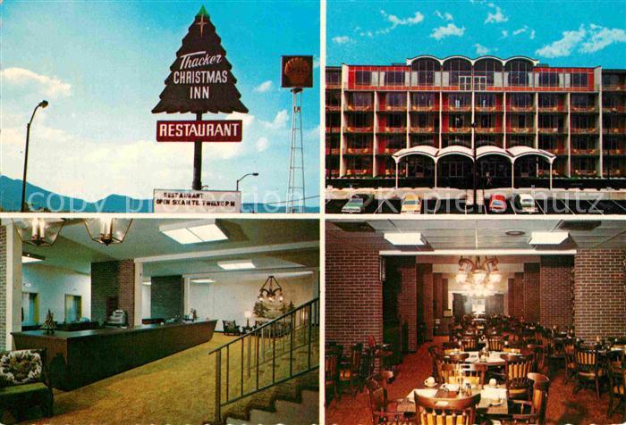 Caryville Tennessee Thacker Christmas Inn Rezeption Gastraum