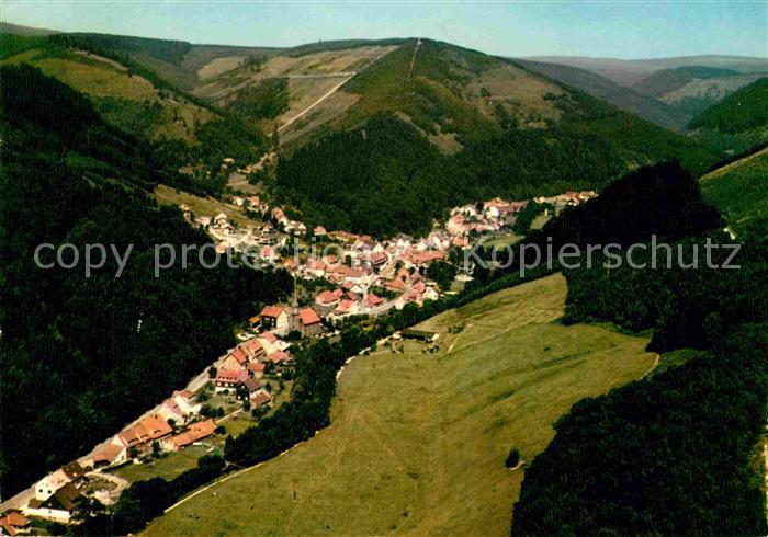 Sieber Herzberg am Harz Osterode Niedersachsen Fliegeraufnahme