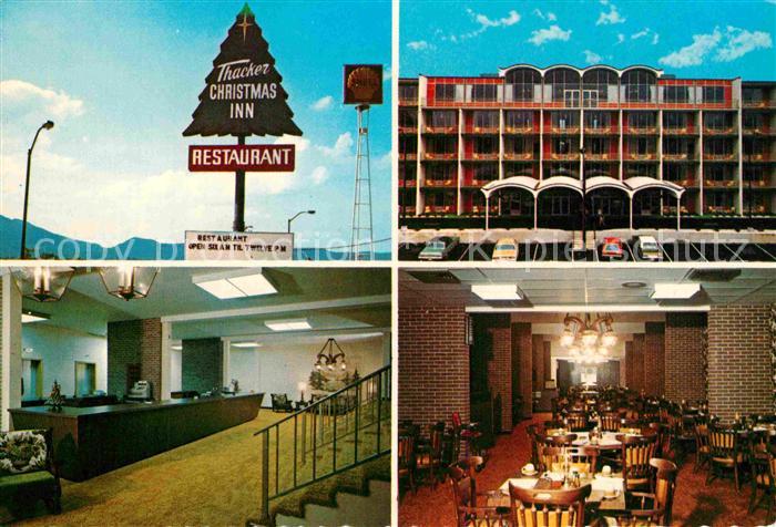 Caryville Tennessee Thacker Christmas Inn Rezeption Gastraum