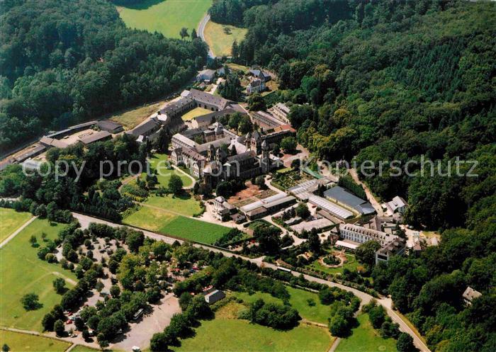 Maria Laach Glees Benediktinerabtei Maria Laach Fliegeraufnahme