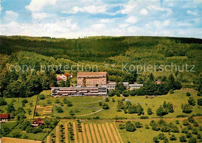 Heidelberg Neckar Klinik Sanatorium Koenigstuhl Fliegeraufnahme