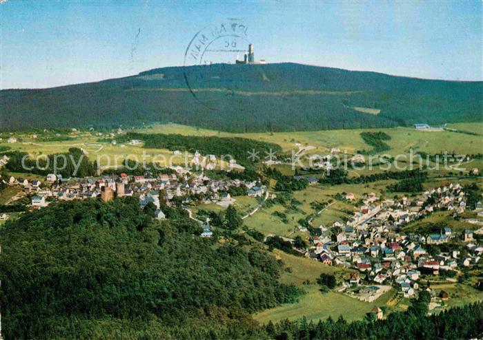 Oberreifenberg Fliegeraufnahme mit Niederreifenberg und Feldberg