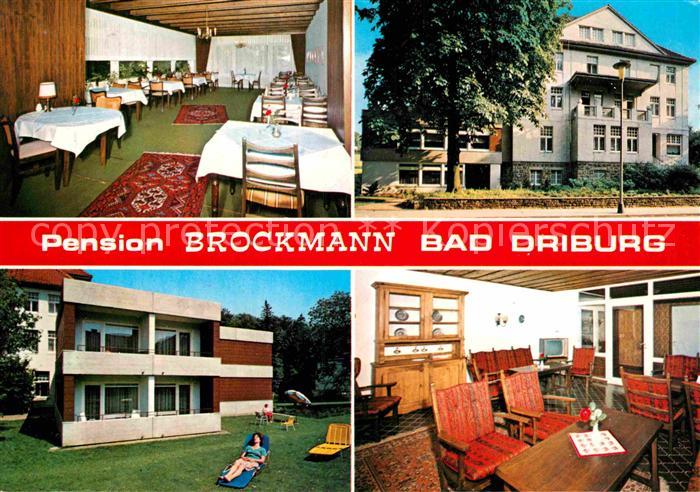 Bad Driburg Pension Brockann Speisesaal Gaststube