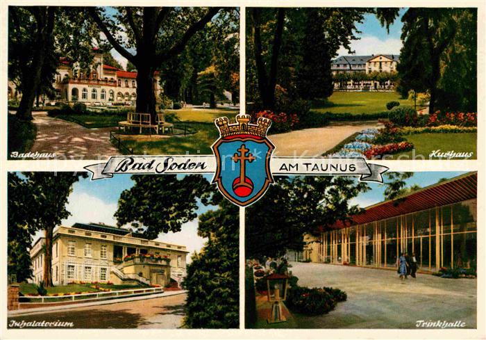 Bad Soden Taunus Badehaus Kurhaus Inhalatorium Trinkhalle