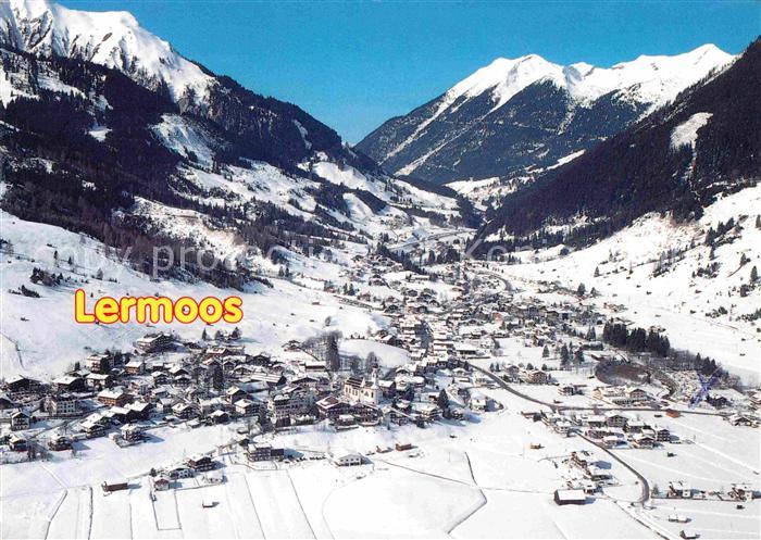 Lermoos Tirol Fliegeraufnahme