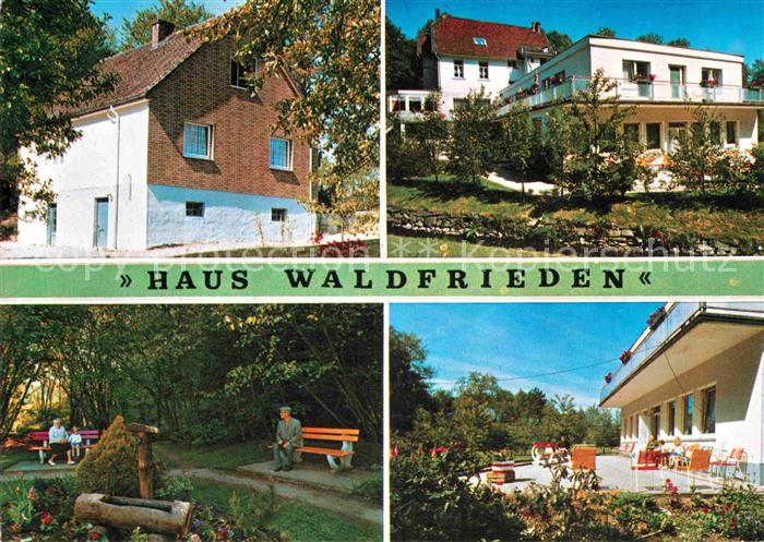 Bielstein Haus Waldfrieden Park Terrasse