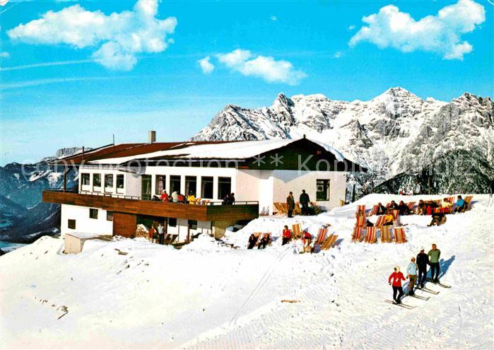 St Jakob Pillersee Alpengasthof Buchensteinwand mit Loferer Steinberge