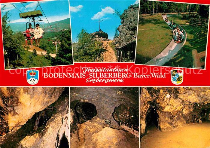 Silberberg Bodenmais Freizeitanlagen Erzbergwerk Sessellift Rodelbahn