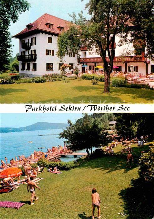 Reifnitz Woerthersee Parkhotel Sekirn Strandpartie