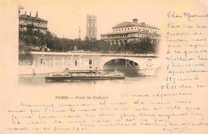 Paris Pont du Chatelet