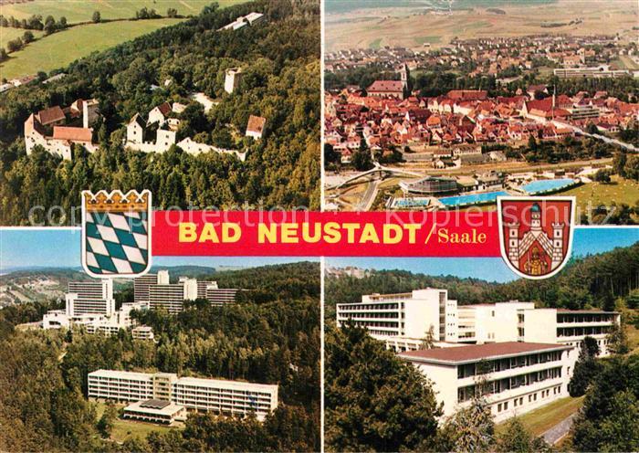 Bad Neustadt Fliegeraufnahme Rhoen-Klinik