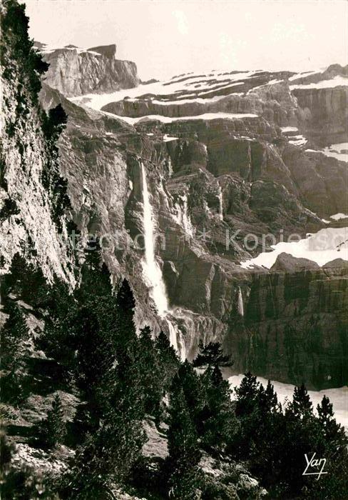 Gavarnie Hautes-Pyrenees La Grande Cascade