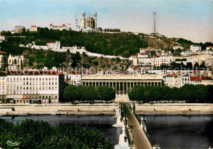 Lyon France Pont du Palais de Justice