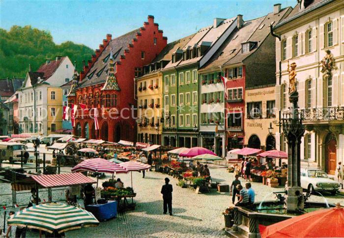 Freiburg Breisgau Muensterplatz