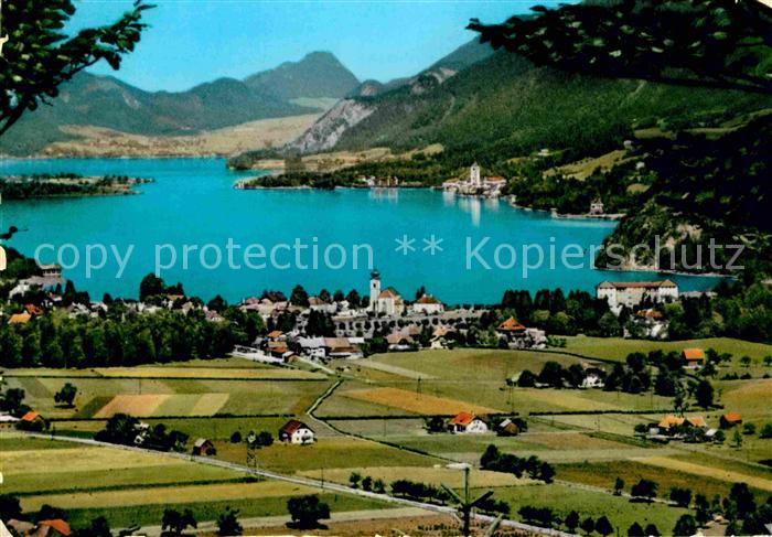 St Wolfgang Wolfgangsee mit Strobel und Wolfgangsee