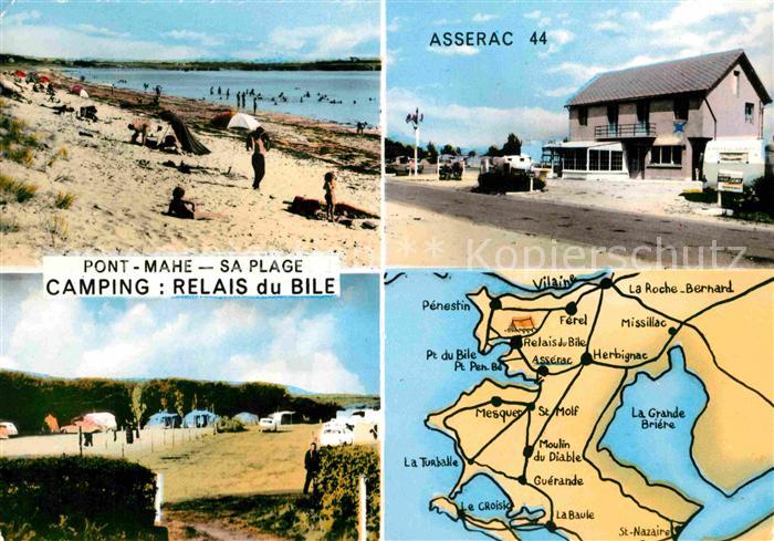 Asserac Pont Mahe Sa Plage Camping