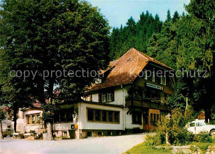 Bad Rippoldsau Schwarzwald Gasthof Metzgerei Pension Zur Holzwaelder Hoehe