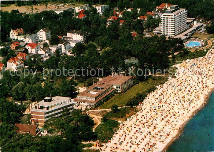 Timmendorfer Strand Fliegeraufnahme mit Strand