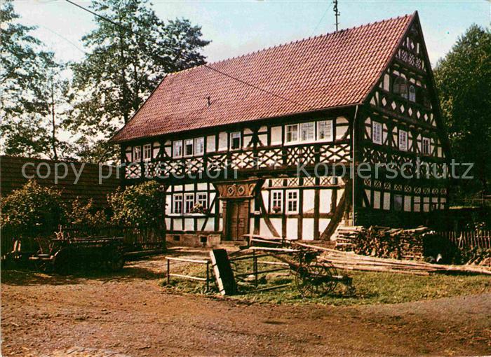 Ilbeshausen-Hochwaldhausen Teufelsmuehle Fachwerk